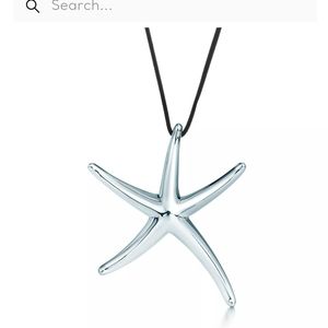Tiffany Elsa Peretti starfish necklace